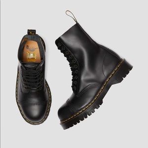 Dr. Martens BXB Leather 10-eye Steel Toe Boot